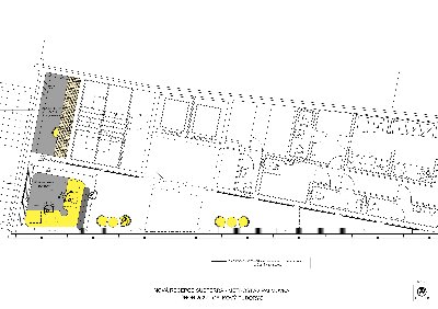 Nová recepce budova Subterra - Mestrostav Palmovka - rekonstrukce vstupních prostor 